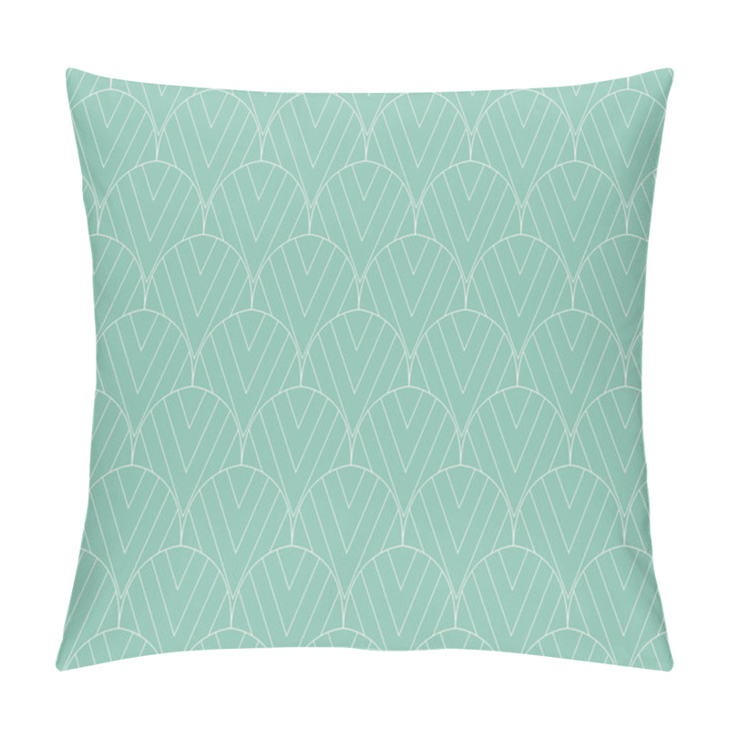 Personality  Classic Art Deco Seamless Pattern. Geometric Stylish Texture. Abstract Retro Vector Texture. Pillow Covers