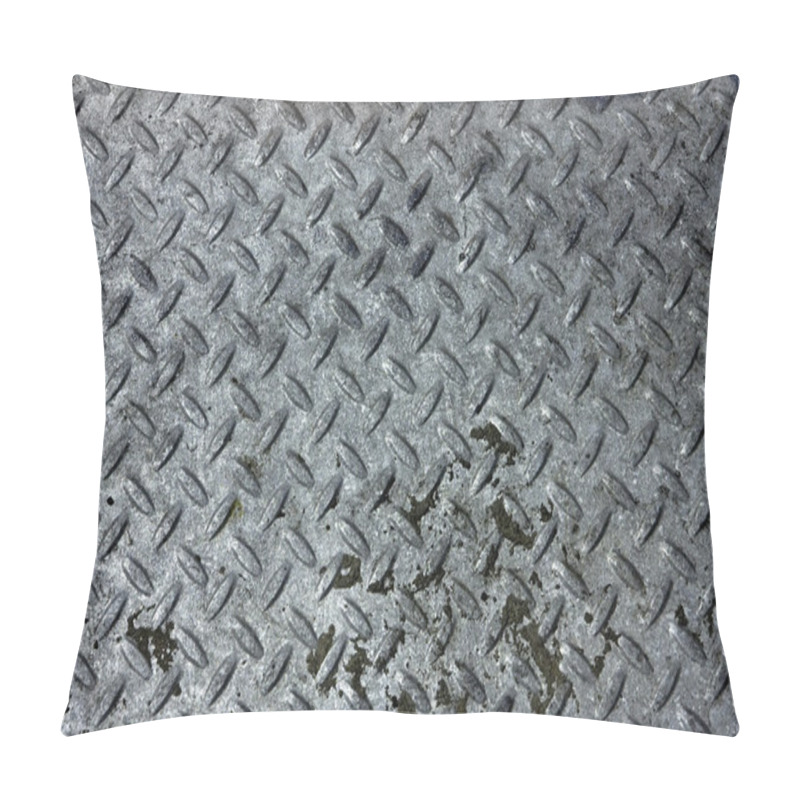 Personality  Diamond Plate Steel Texture Pillow Covers