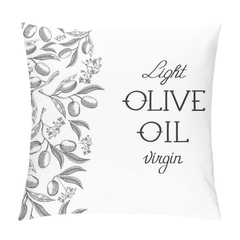 Personality  Abstract Monochrome Floral Poster Pillow Covers