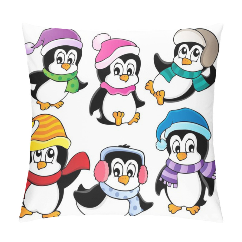 Personality  Cute Penguins Collection 3 Pillow Covers