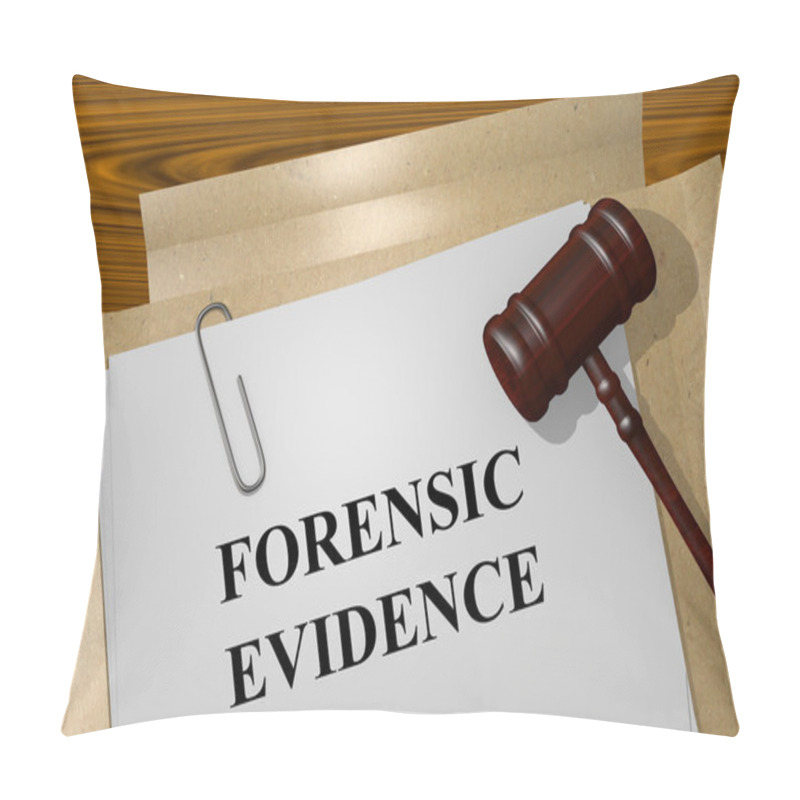 Personality  Forensic Evidence Concept Pillow Covers