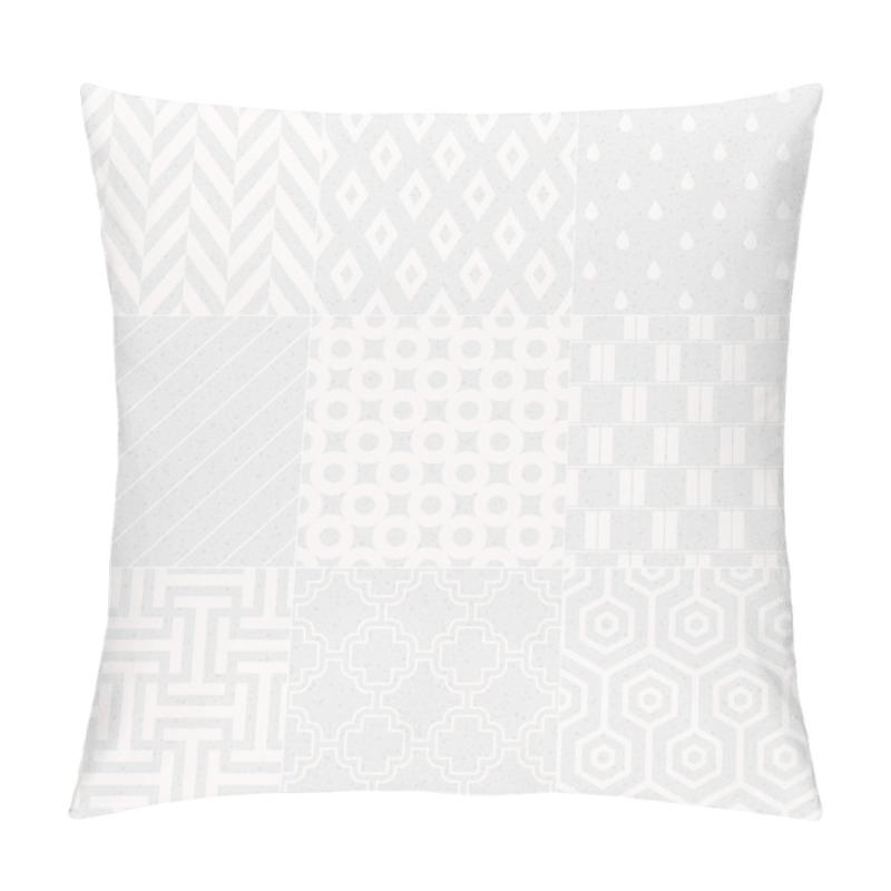 Personality  Seamless Geometric Pattern Grain Paper Texture Pillow Covers