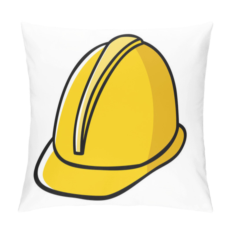 Personality  Construction Worker Hard Hat Pillow Covers