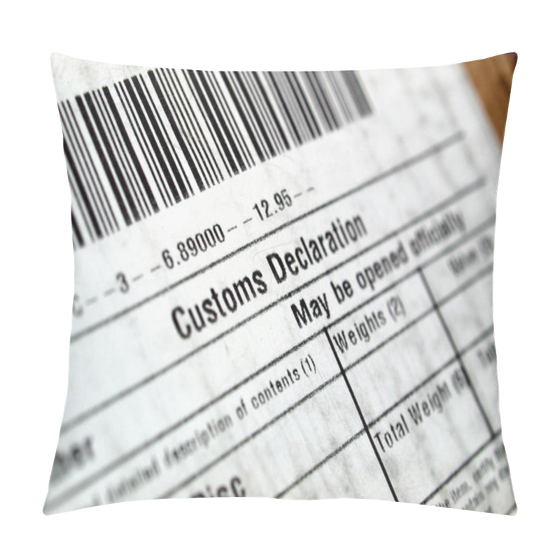 Personality  Customs declaration pillow covers