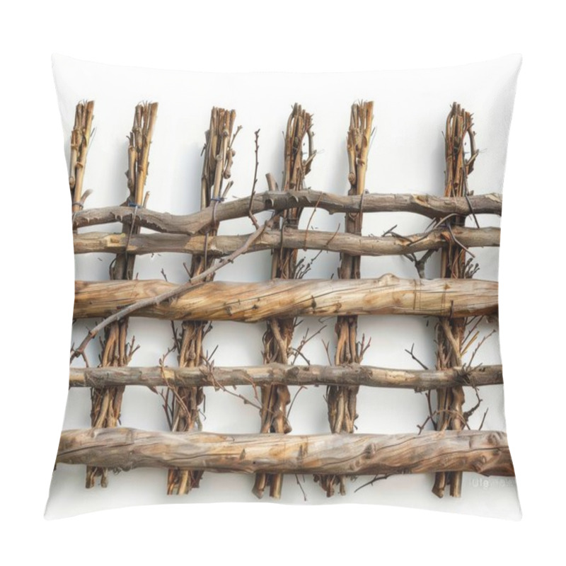 Personality  A Textured Arrangement Of Intertwined Branches Creating A Rustic, Natural Design. Pillow Covers