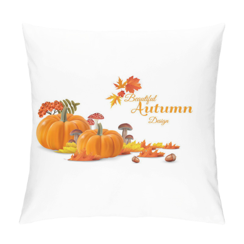 Personality  Beautiful Autumn Design  Pillow Covers