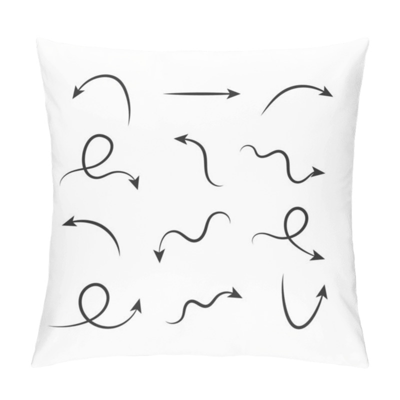 Personality  Abstract Arrow Stroke Collection Set Pillow Covers