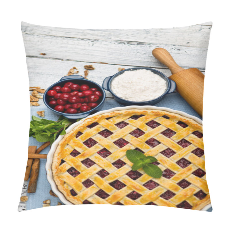 Personality  Homemade Cherry Pie Pillow Covers