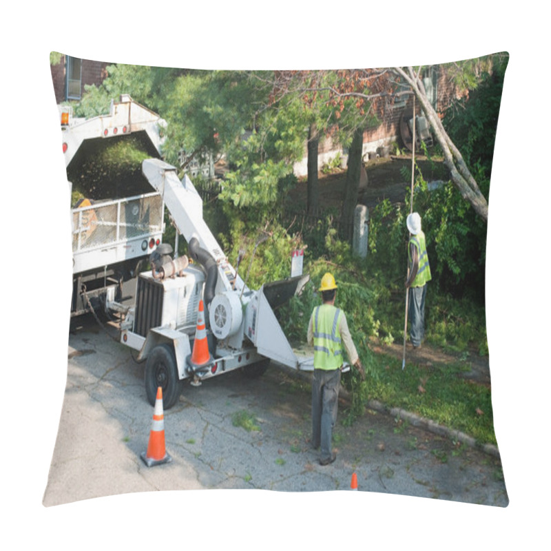 Personality  Tree Trimmers Pillow Covers