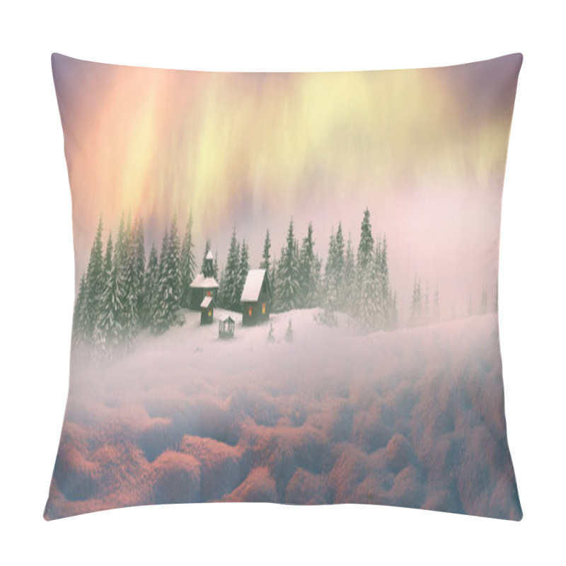 Personality  Old Mountain Village Pillow Covers