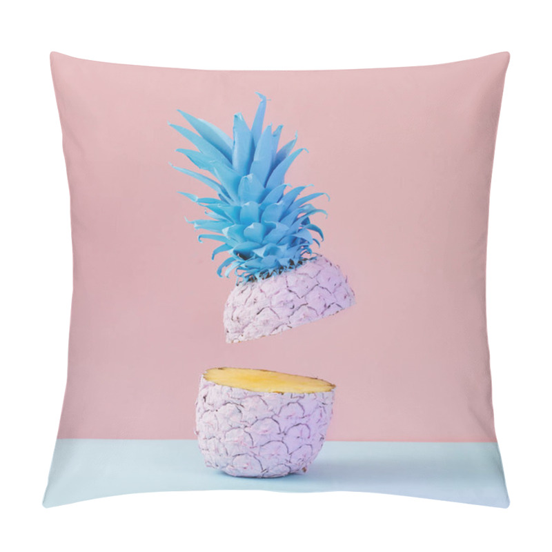 Personality  Two Pieces Of Sweet Pink Pineapple Pillow Covers