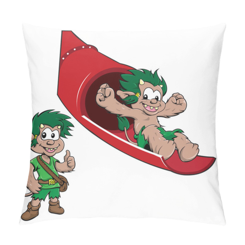 Personality  Troll Mascot Pillow Covers