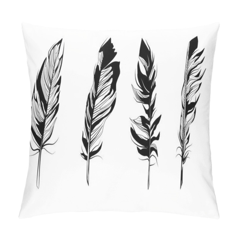 Personality  Feathers Pillow Covers