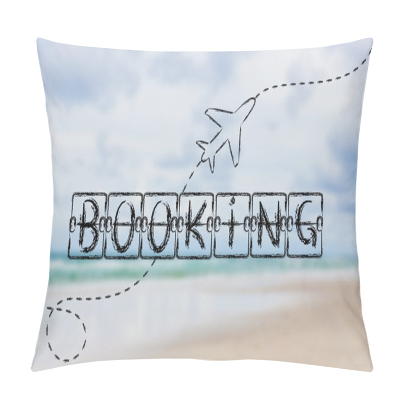 Personality  Holiday And Travel Industry Concept Pillow Covers