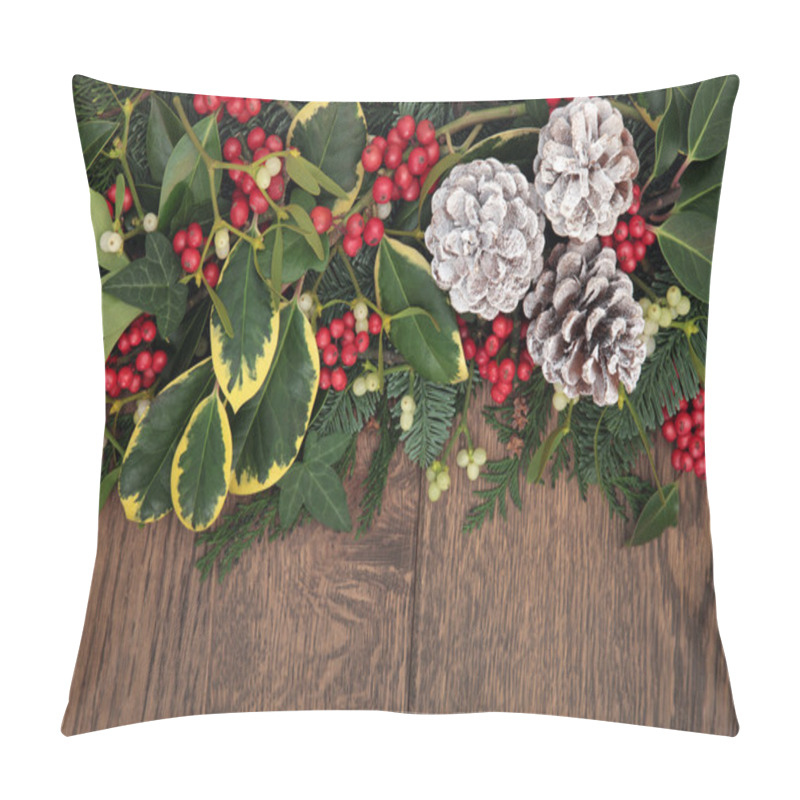 Personality  Winter Background Pillow Covers