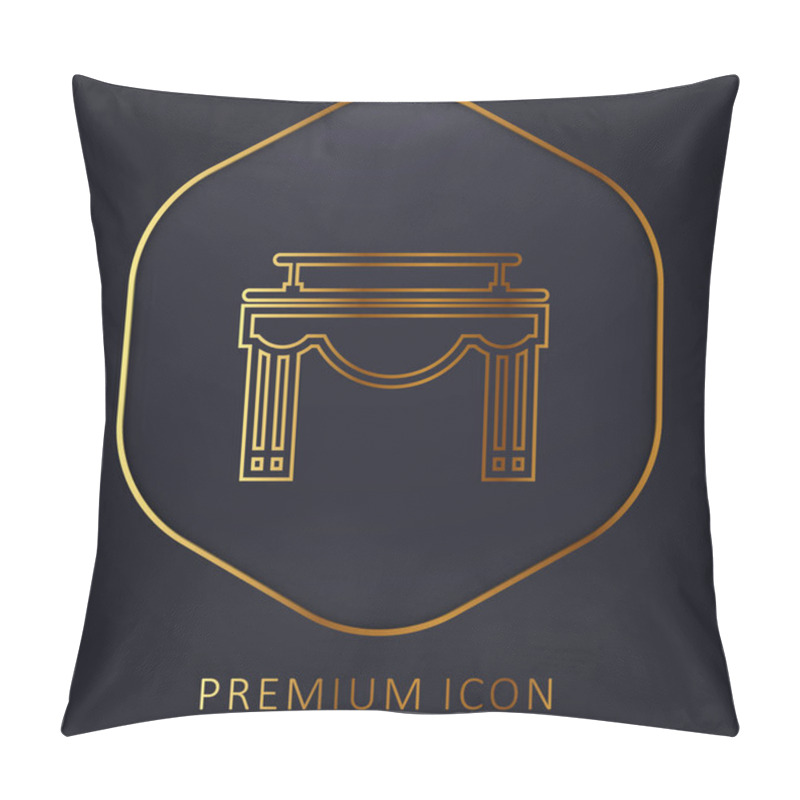 Personality  Big Bambalina Golden Line Premium Logo Or Icon Pillow Covers