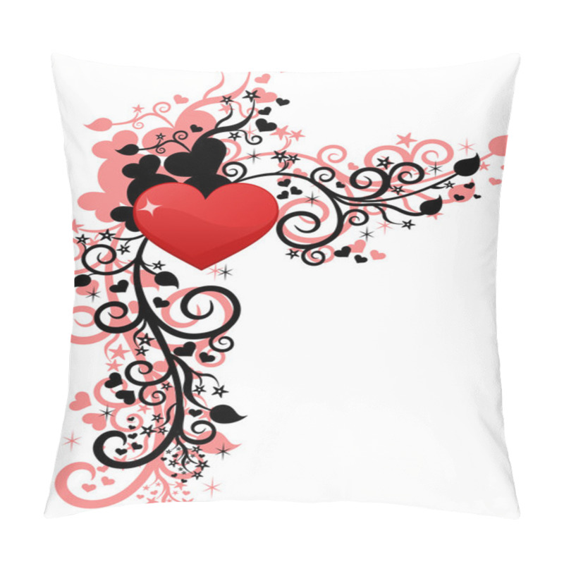 Personality  Heart Love Or Valentine's Day Pillow Covers