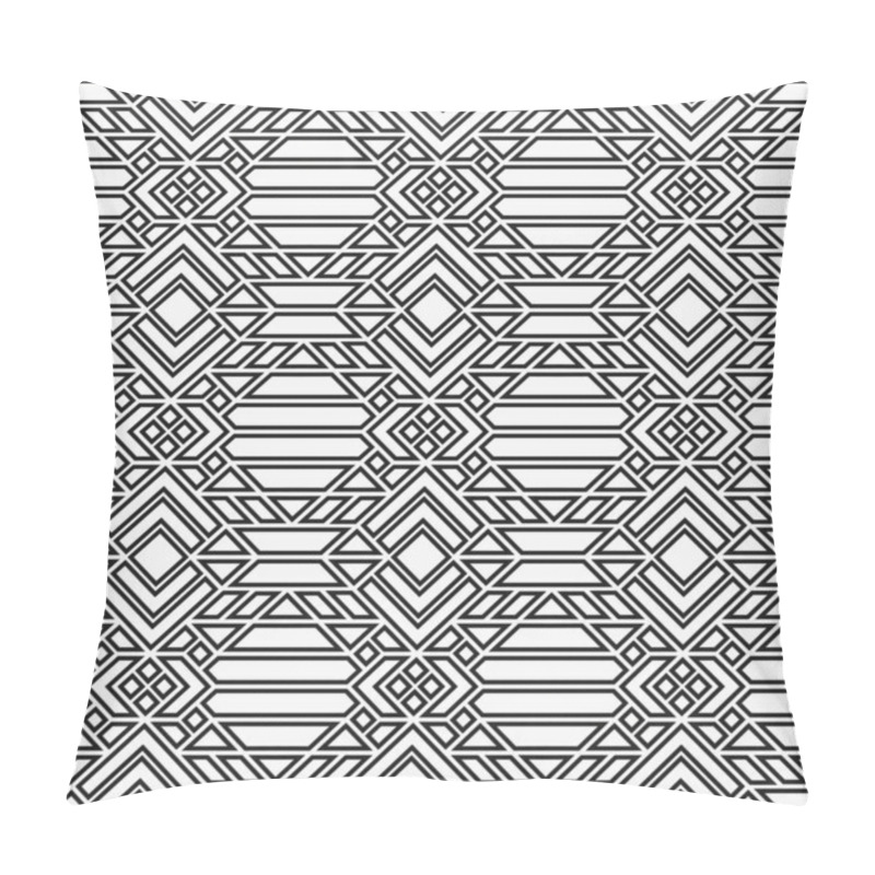 Personality  Seamless Geometrical Abstract Background. A Simple Modern Fashionable Pattern For Design Of The Card, The Poster, A Flyer, A Cover. Vector Illustration. Pillow Covers