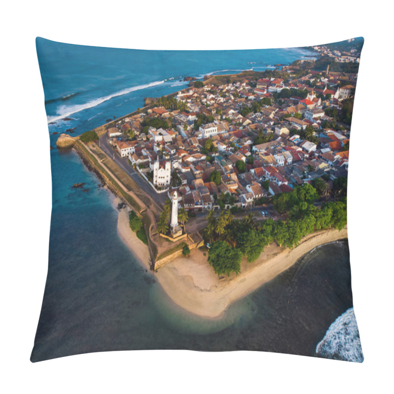 Personality  Galle Dutch Fort In Galle City Of Sri Lanka Aerial Pillow Covers