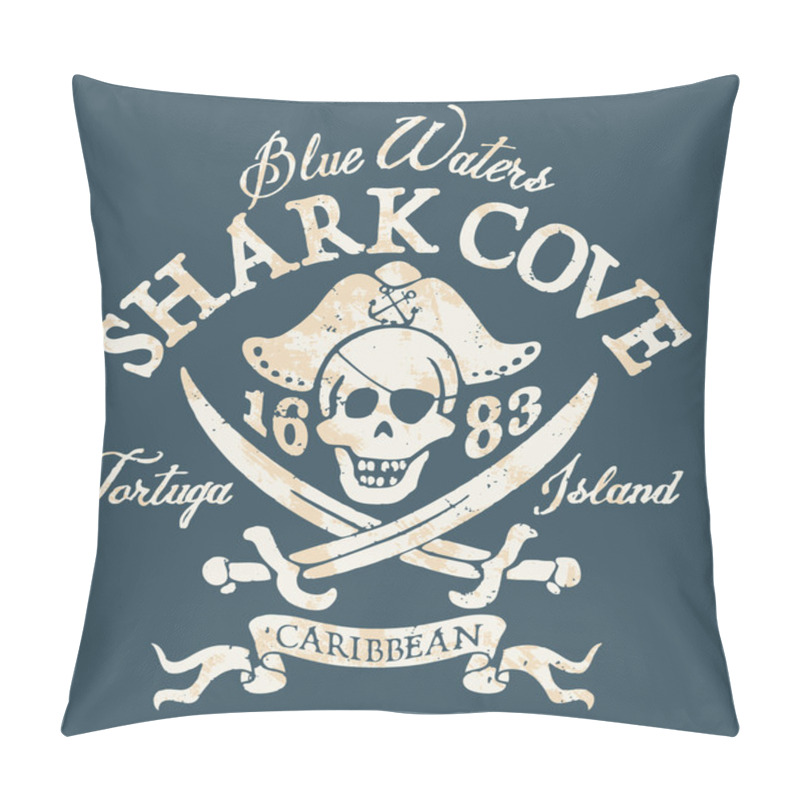 Personality  Jolly Roger Pirates Pillow Covers