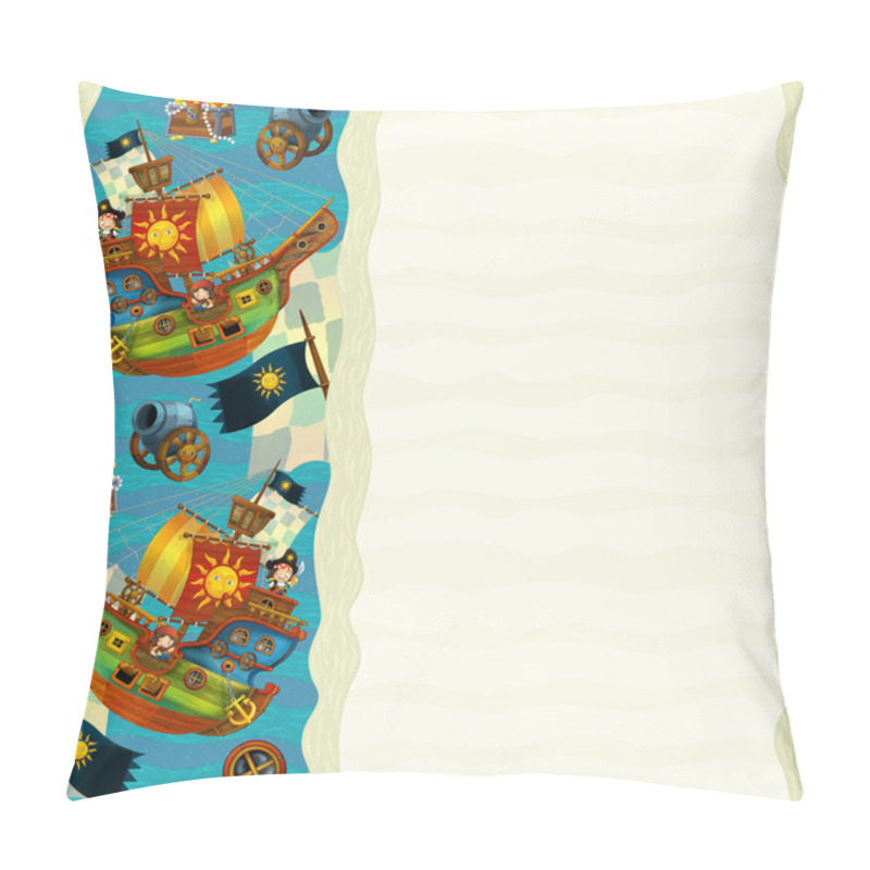 Personality  Design Like Menu With Boats Pillow Covers