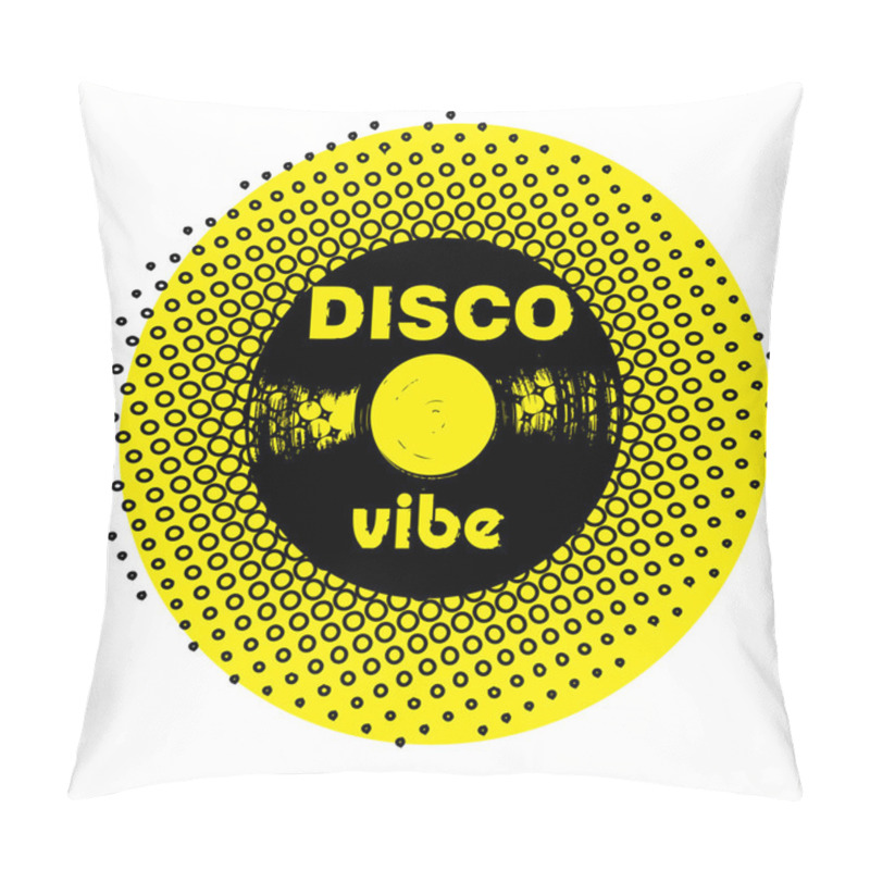 Personality  Disco Vibe Stamp Pillow Covers