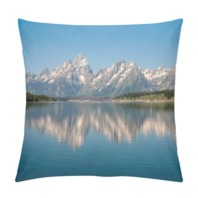 Personality  Jackson Lake, Grand Teton National Park Pillow Covers