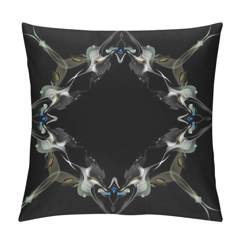 Personality  Pattern In  Art Nouveau Style Pillow Covers