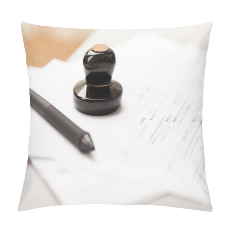 Personality  Pen Writing Business Document Pillow Covers