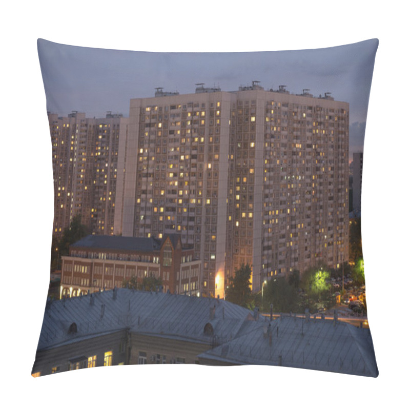 Personality  Moscow View From The Top Pillow Covers