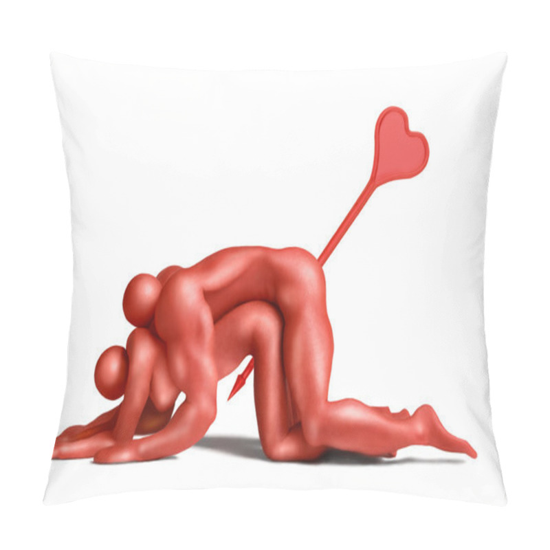 Personality  Love Penetration Pillow Covers