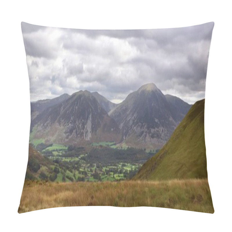 Personality  Dark Clouds Over The Cumbrian Mountains Pillow Covers