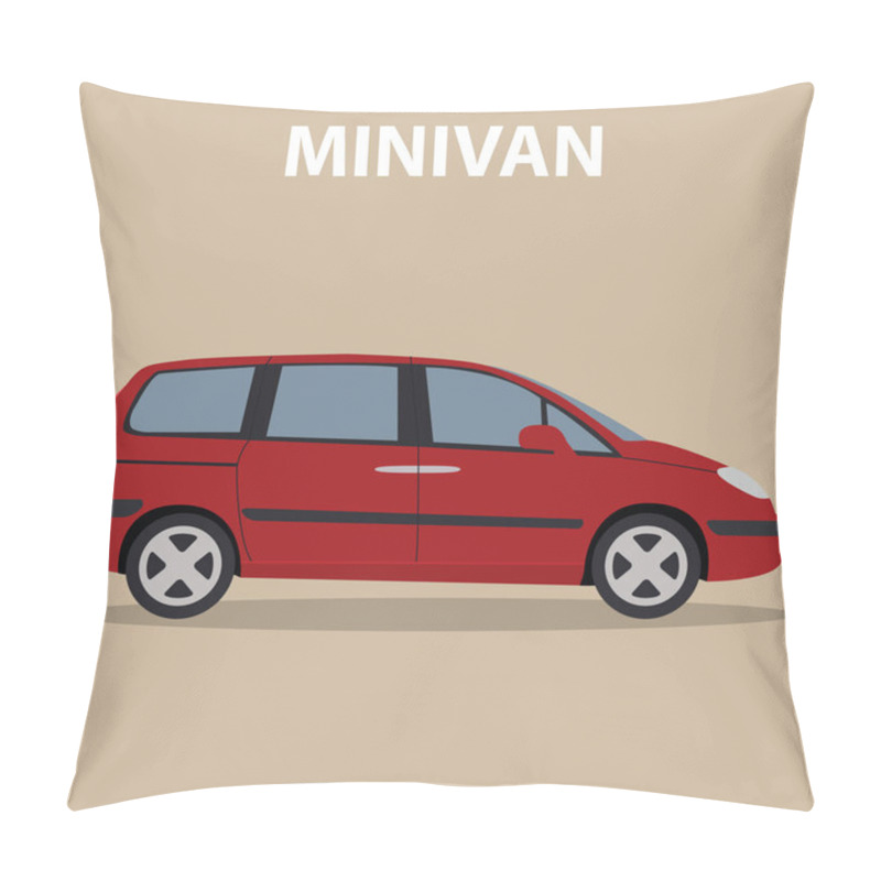 Personality  Minivan Vehicle Transport Pillow Covers