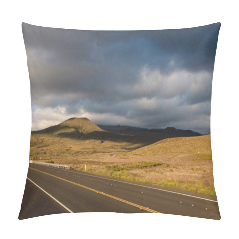 Personality  Coming Back To Kona Sunset On Route 200 Pillow Covers