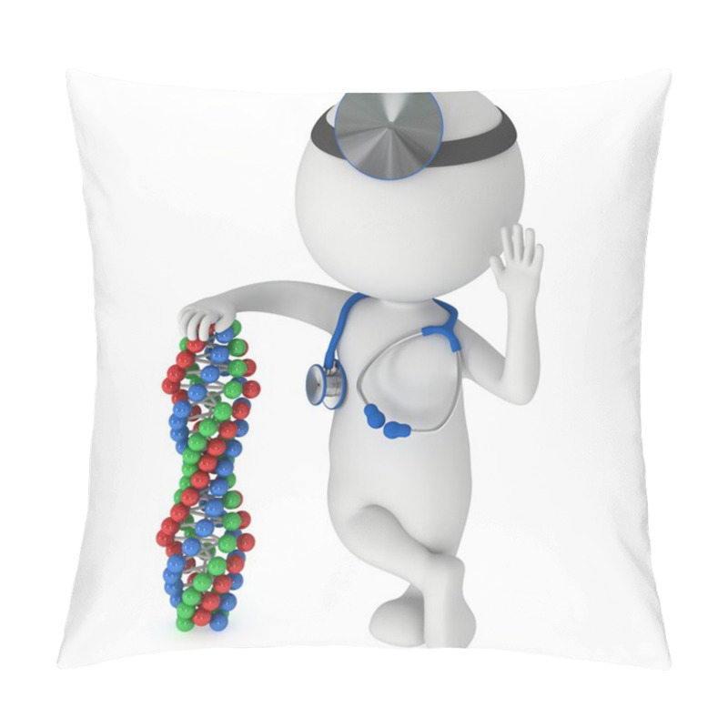 Personality  Doctor With DNA Chain Pillow Covers