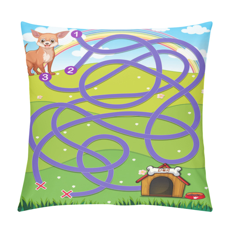 Personality  A Maze Pillow Covers