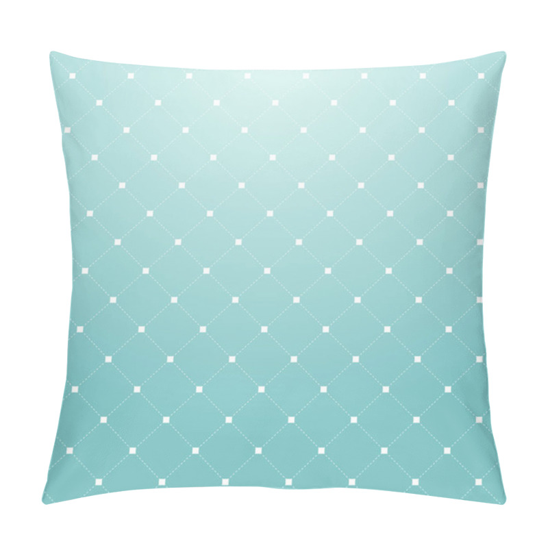 Personality  Striped Repeating Geometric Square Tiles With Dotted Rhombus. Pillow Covers