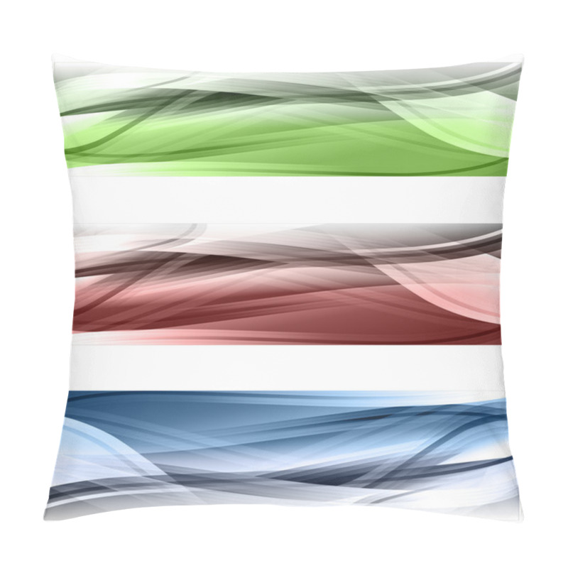 Personality  Elegant Abstract Banner Pillow Covers