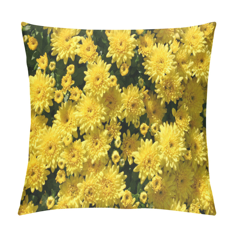 Personality  Yellow Mums Pillow Covers