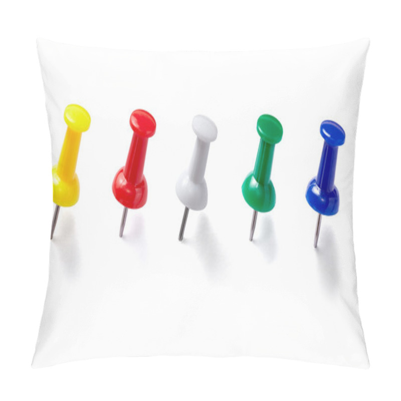 Personality  Push Pin Thumbtack Tool Office Business Pillow Covers