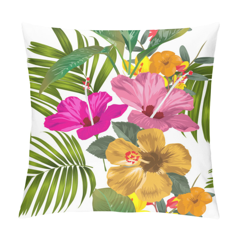 Personality  Floral Seamless Pattern Pillow Covers