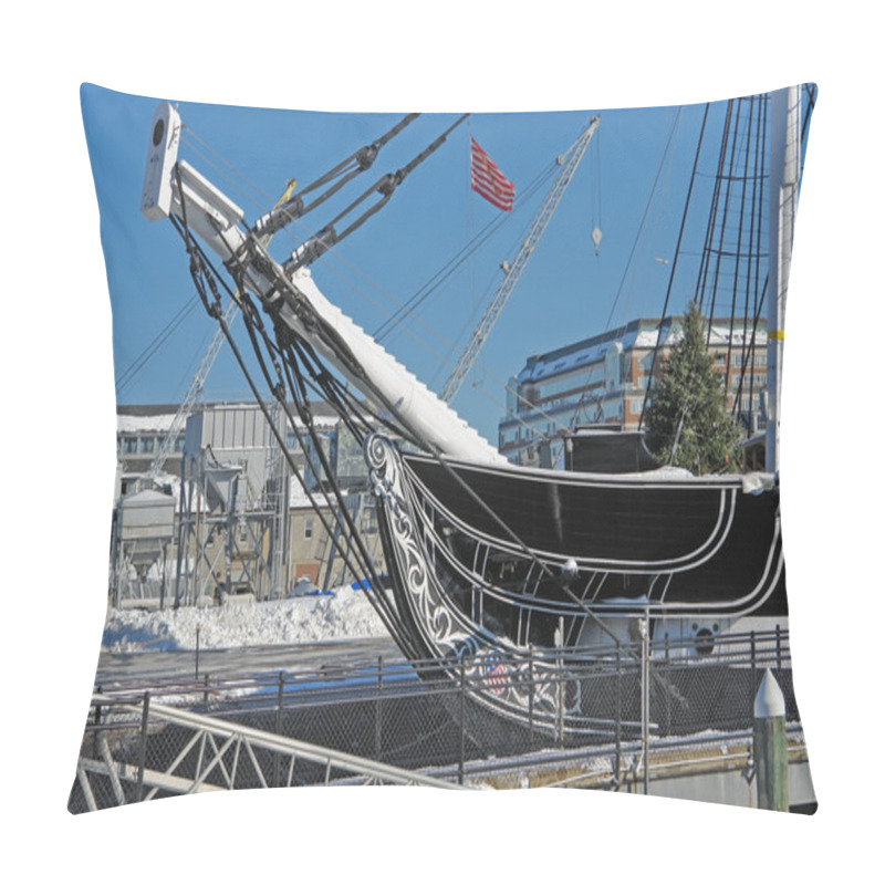 Personality  USS Constitution Detail Pillow Covers