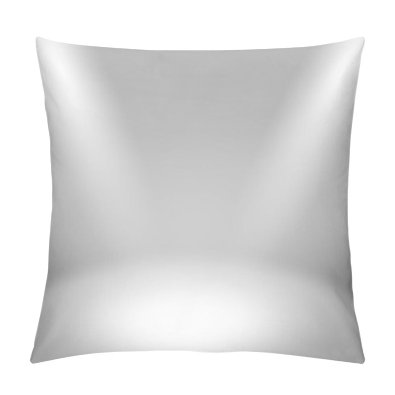 Personality  Product Showscase Spotlight Background - White Clear Photographer Studio In Round Cylindrical Platform Pillow Covers