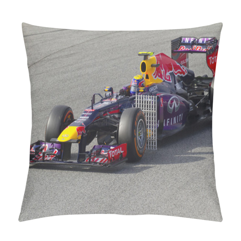 Personality  Formula One Teams Test Days At Catalunya Circuit Pillow Covers