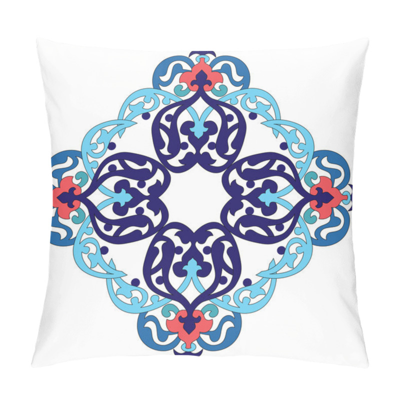 Personality  Antique Ottoman Turkish Pattern Vector Design Two Pillow Covers