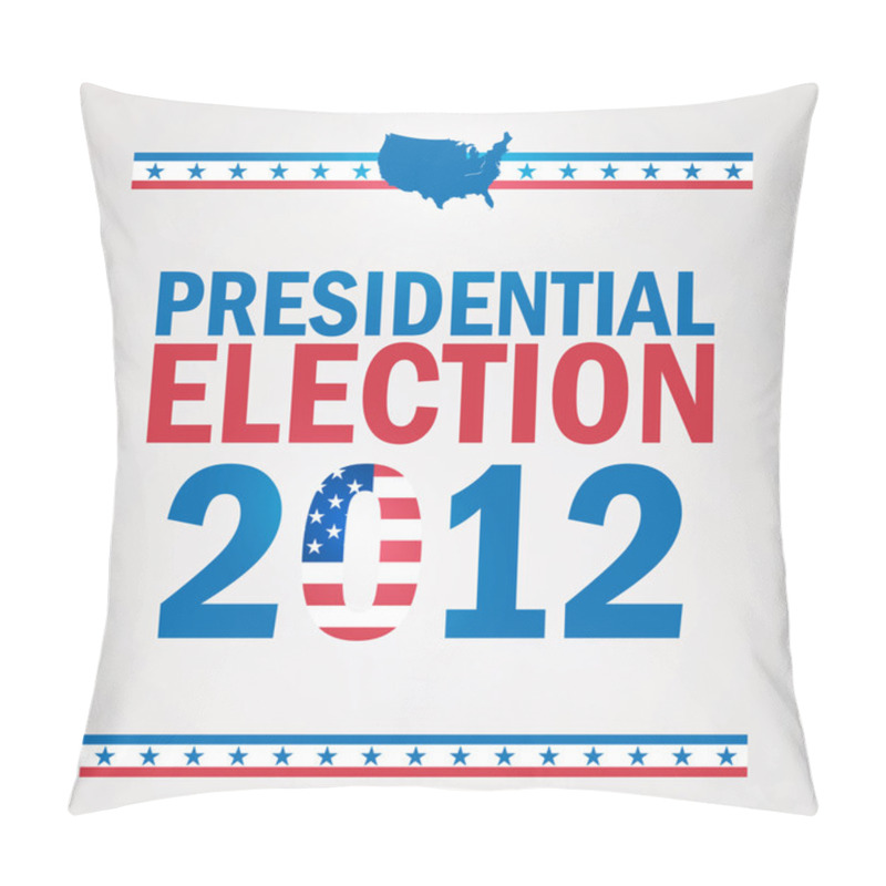 Personality  United States Presidential Election In 2012 Pillow Covers