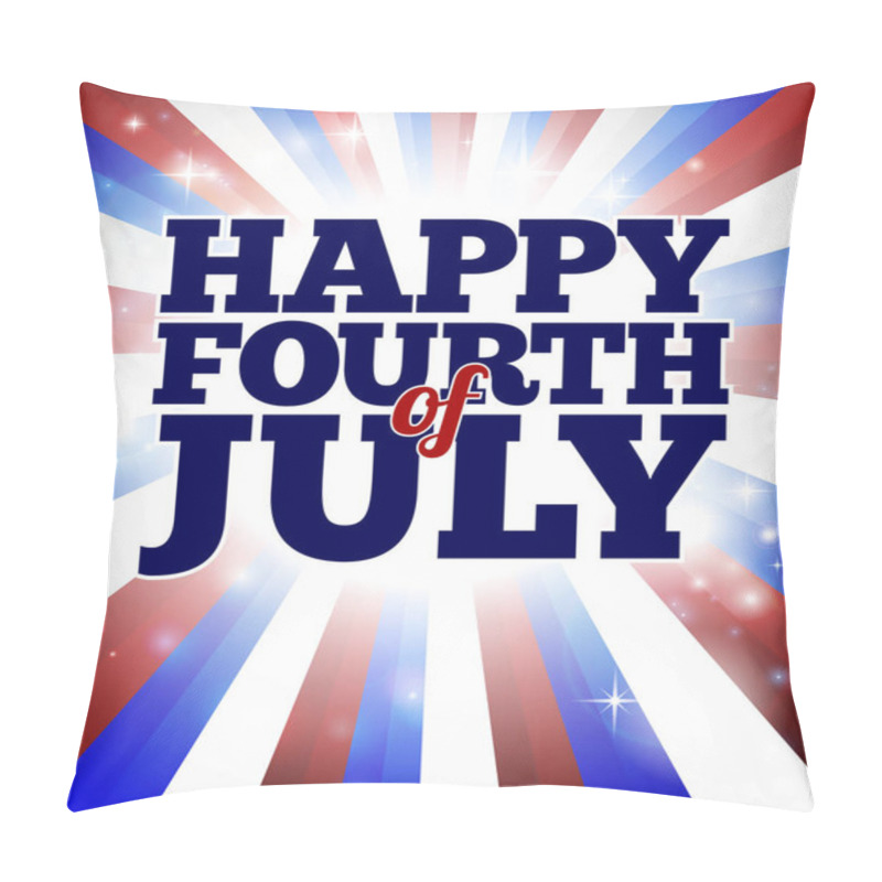 Personality  Happy Fourth Of July Pillow Covers