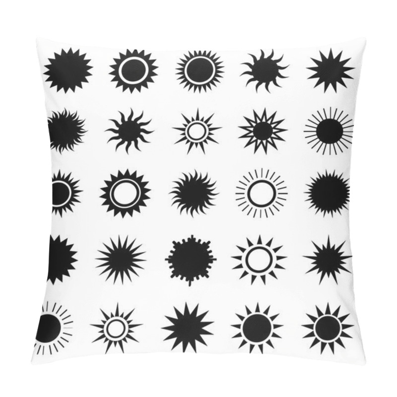 Personality  Suns On The Sky Pillow Covers