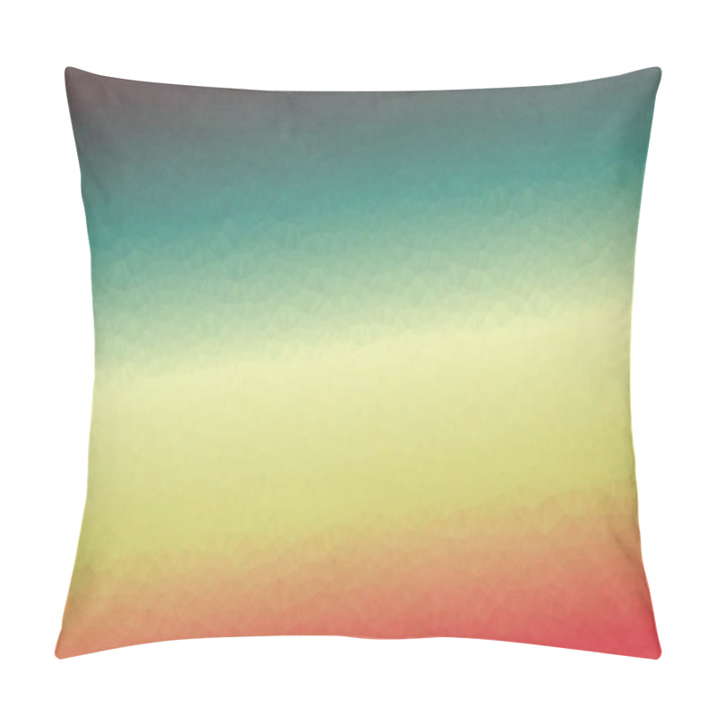 Personality  Abstract Geometric Background With Poly Pattern Pillow Covers