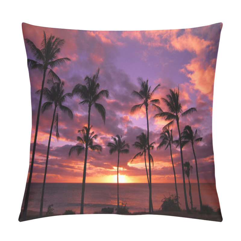 Personality  Hawaiian Sunset Molokai Hawaii Pillow Covers